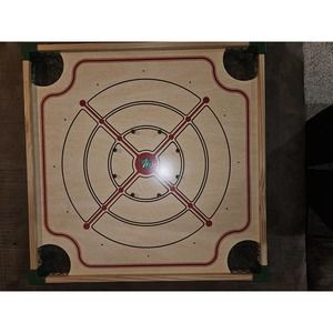 Vintage Carrom Reversible 28” Game Board Only Wall Decor Wood Exc Condition
